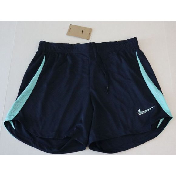 Nike DH9155 452 Women's Sz Large Navy Dri-FIT Strike Football/Soccer Shorts - Picture 1 of 11